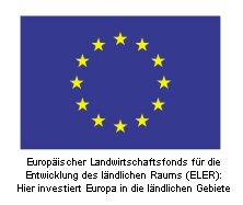 EU Emblem mit Förderspruch klein - The surroundings