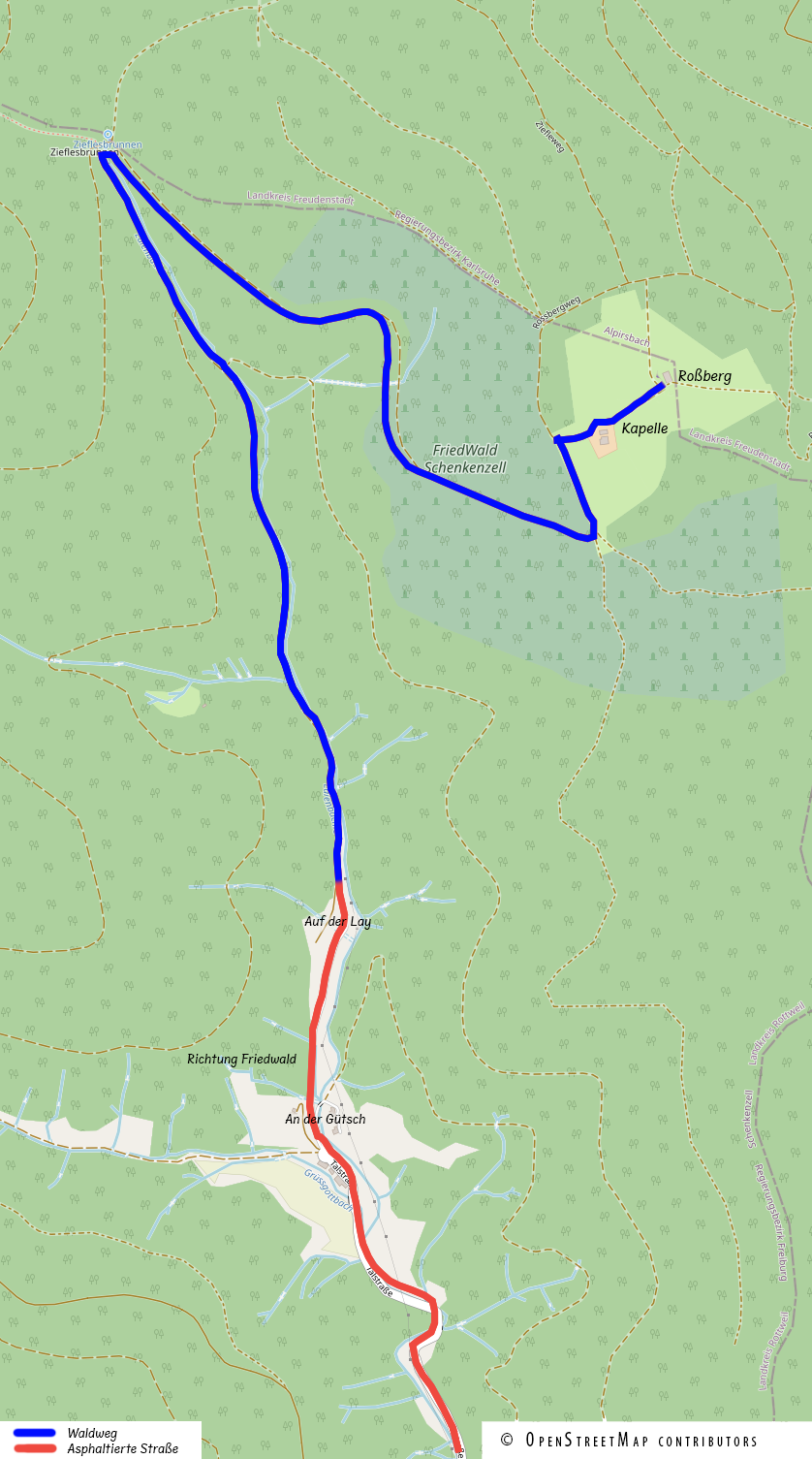 map rossberg 2 - Die Lage